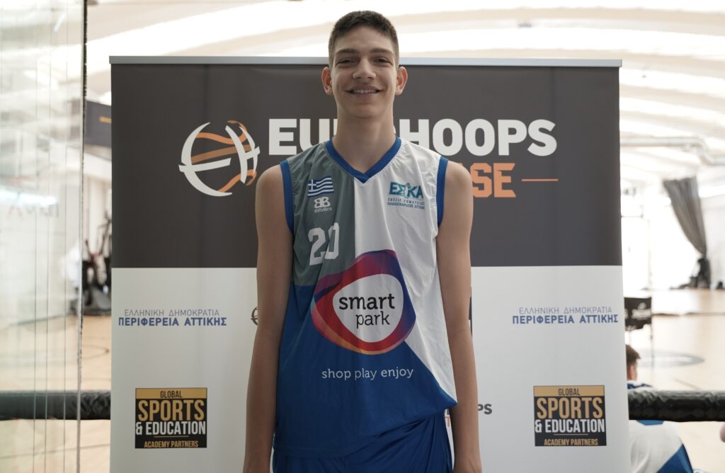 Eurohoops Showcase alum Giannos Xanthopoulos was selected on the roster of Adidas Next Generation team that will take place on January 26 - 28 2024 in Podgorica, Montenegro.